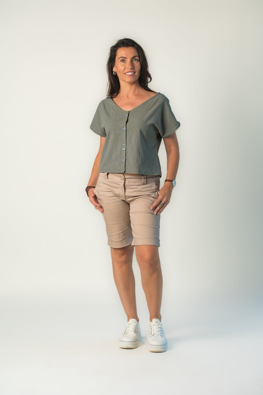 Cotton O 'Riley' Shirt Bottoms Cotton O