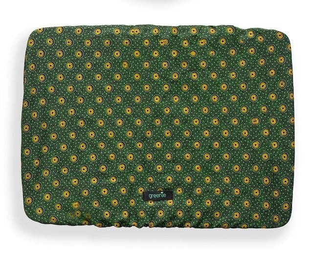 Greenie Food Rectangular Cover Shweshwe Food Storage Greenie Green
