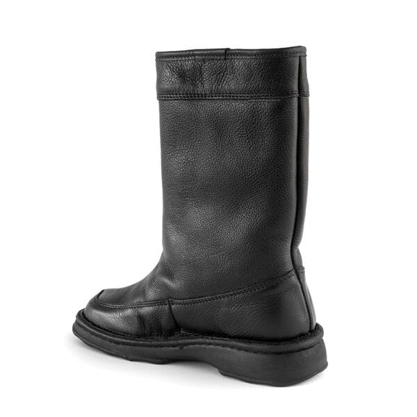 Groundcover Arctic Ladies Leather Wool Boot - Black Boots Groundcover