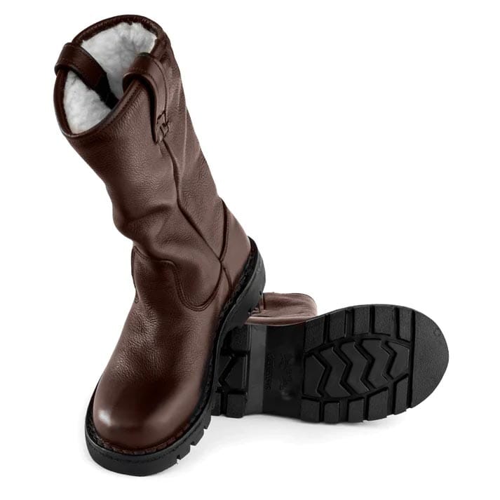 Groundcover Blizzard Men's Brown Wool Boots Boots Groundcover