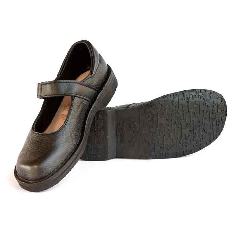 Groundcover Ladies Mary-Jane Shoe - Black Shoes Groundcover