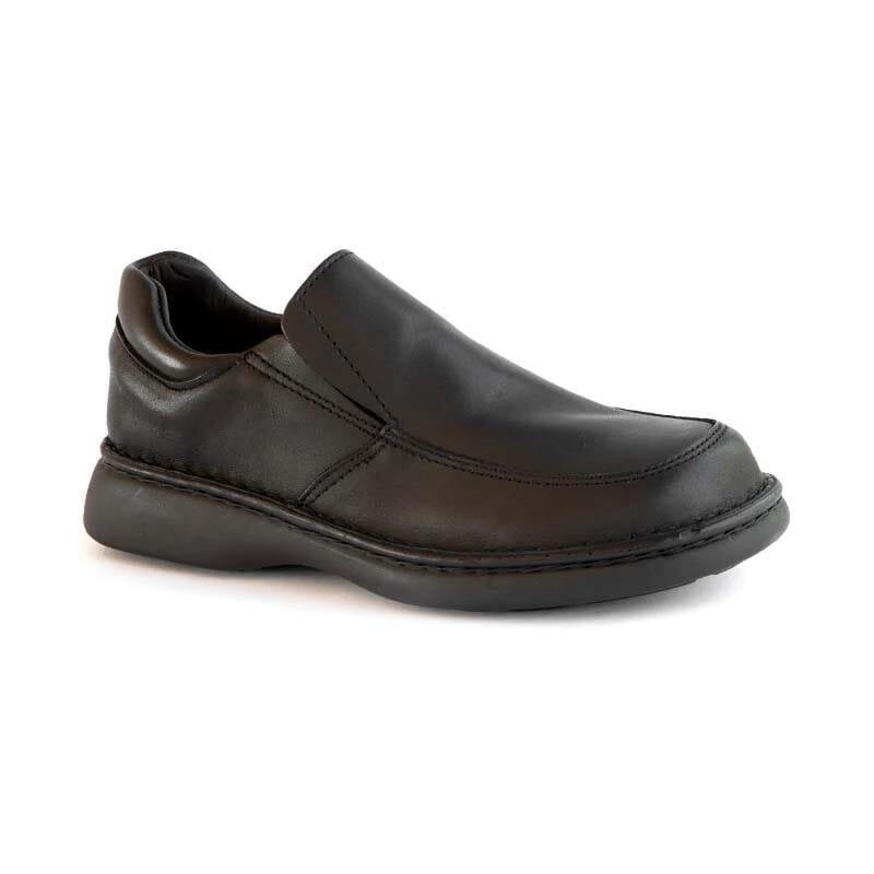 Groundcover Mens Slip-On Shoe - Black Shoes Groundcover