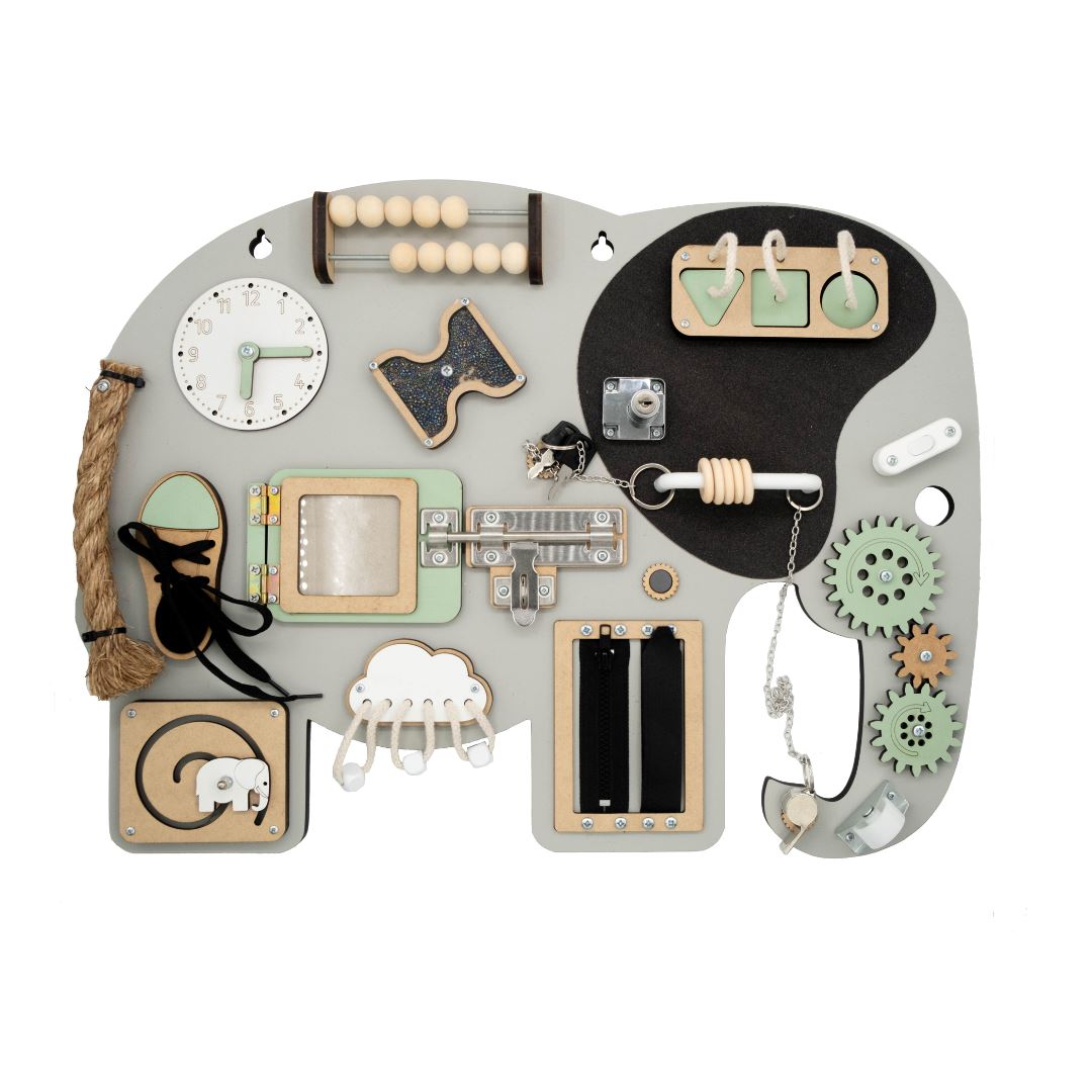 Kiani Large Elephant Activity Board Toys Kiani Originals