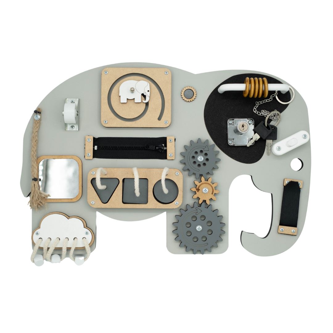 Kiani Small Elephant Activity Board Toys Kiani Originals