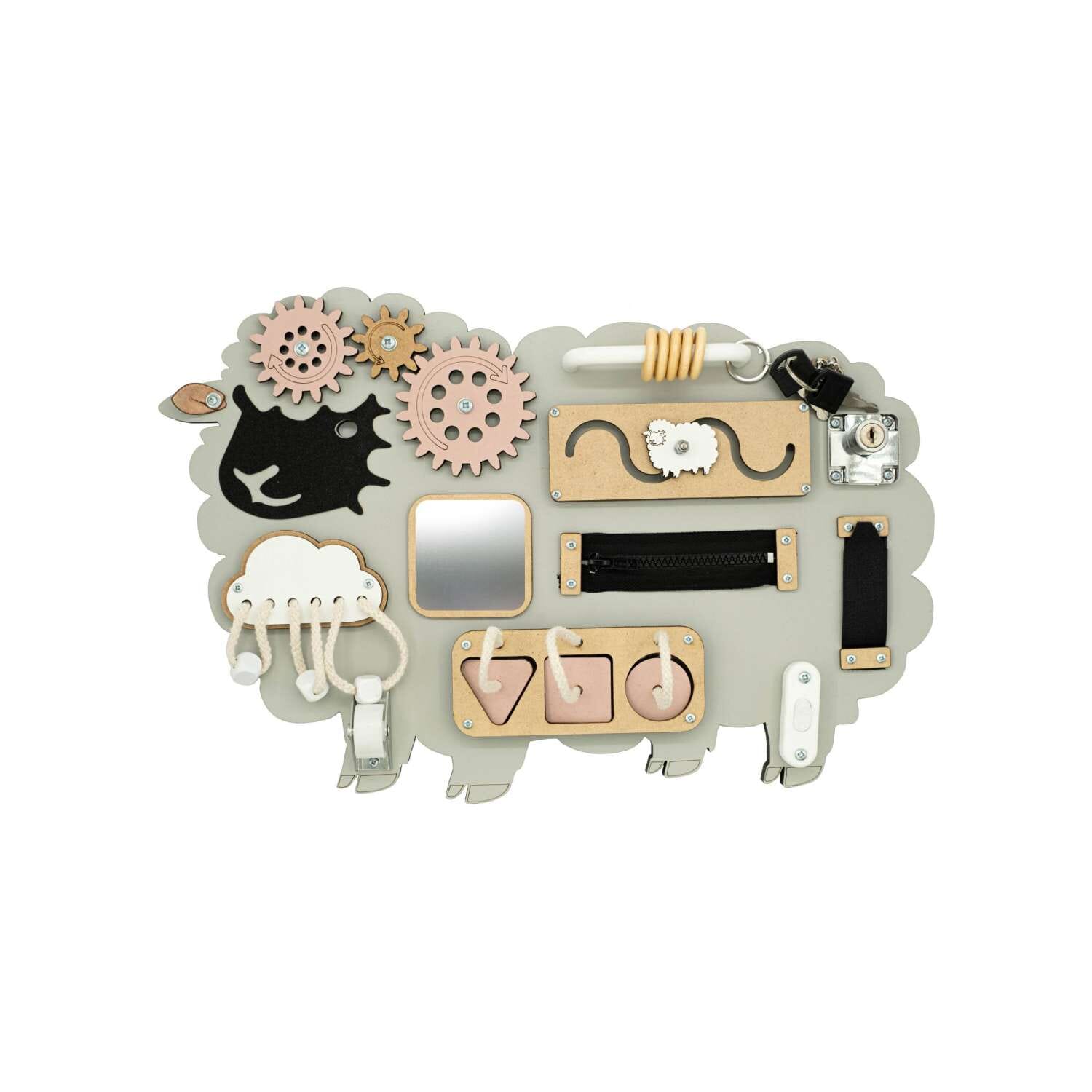 Kiani Small Sheep Activity Board Toys Kiani pink