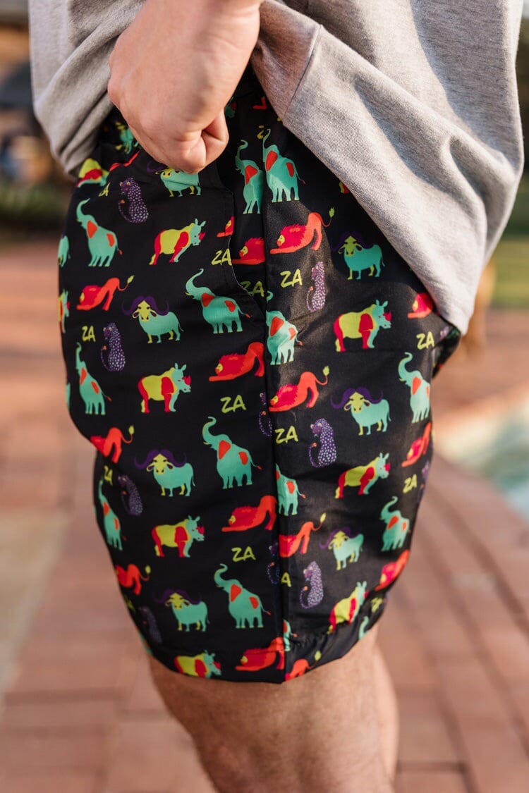 Republk Mens 'Animals' Swim Shorts Tops Republk