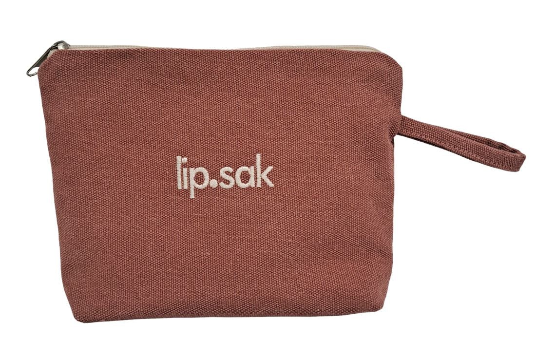 sak.sak Lip Sak - Makeup Bag Bags & Handbags sak.sak red