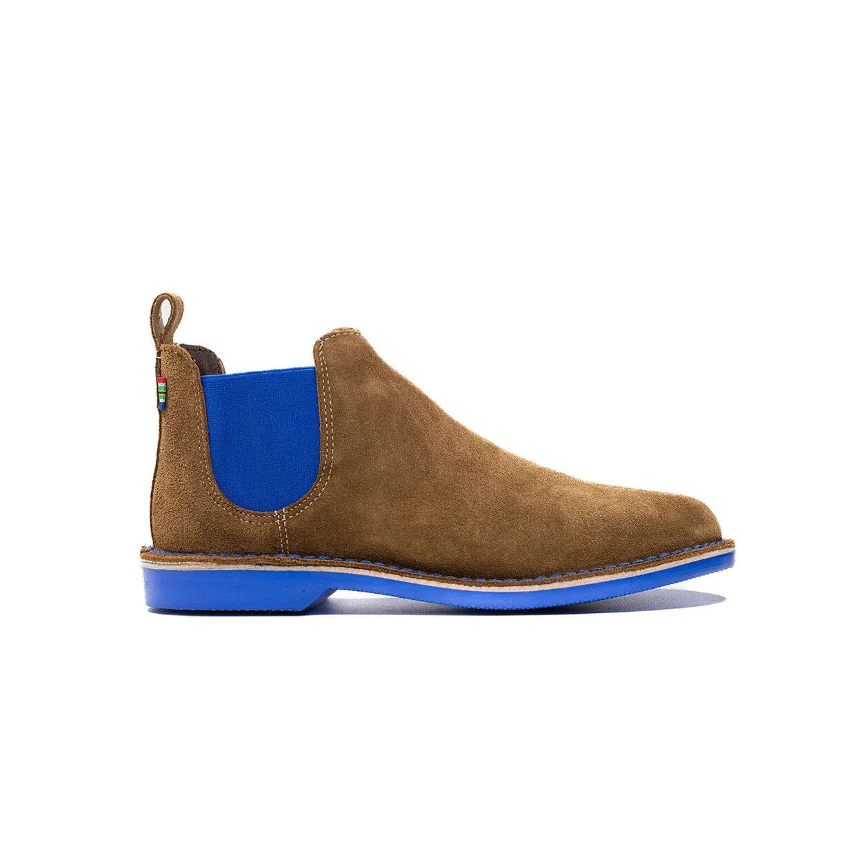 Veldskoen Chelsea Leather Boot Shoes Veldskoen J-Bay Blue 3