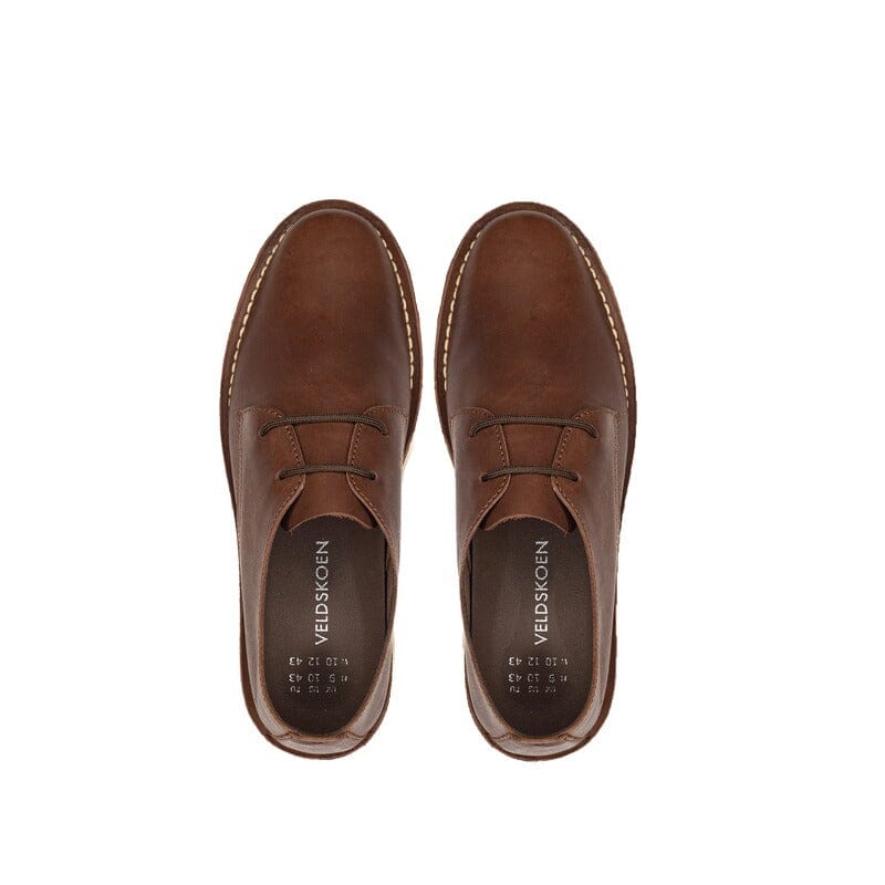 Veldskoen Classic Leather Boot - Rooibos (Chocolate) Shoes Veldskoen