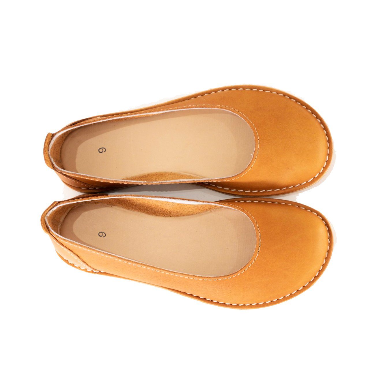 Bummel Zuri Plain Namib Leather Ballerina Shoe Shoes Bummel
