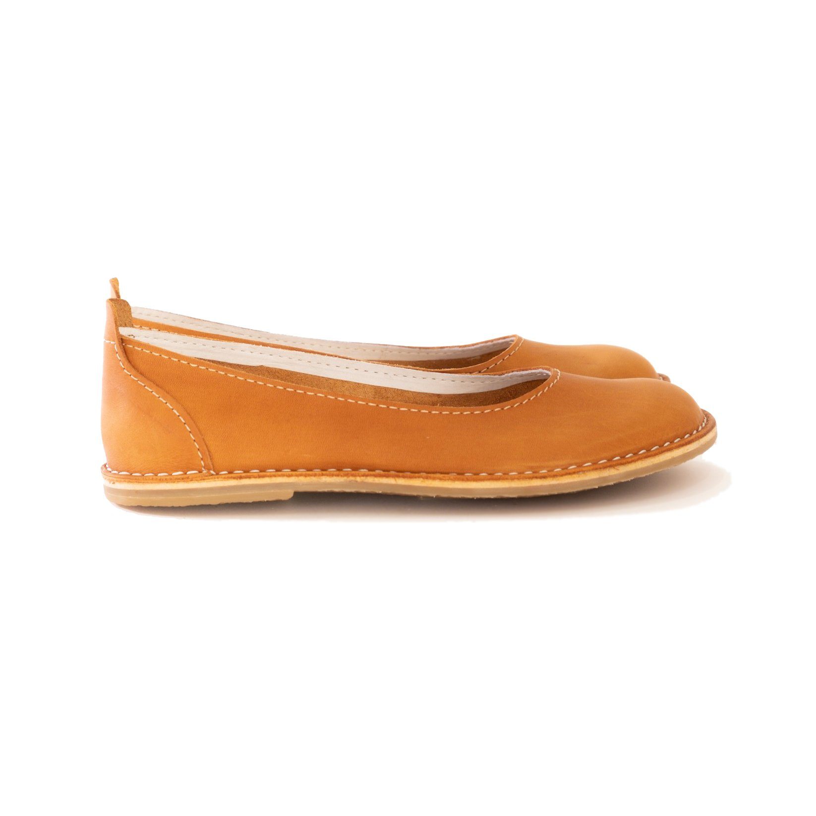 Bummel Zuri Plain Namib Leather Ballerina Shoe Shoes Bummel