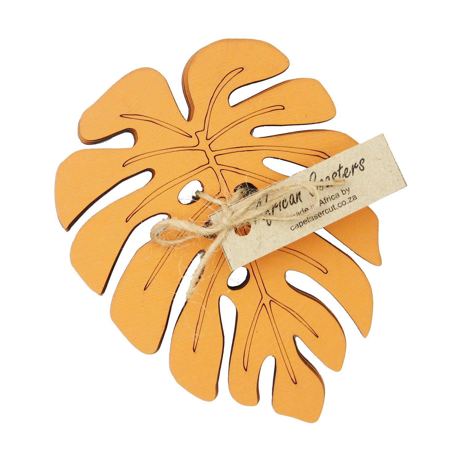 Cape Lasercut Delicious Monster Coaster Sets Tableware Cape Lasercut orange