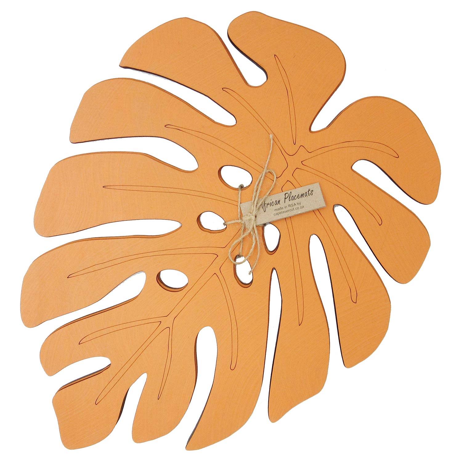 Cape Lasercut Delicious Monster Placemat Sets Tableware Cape Lasercut orange