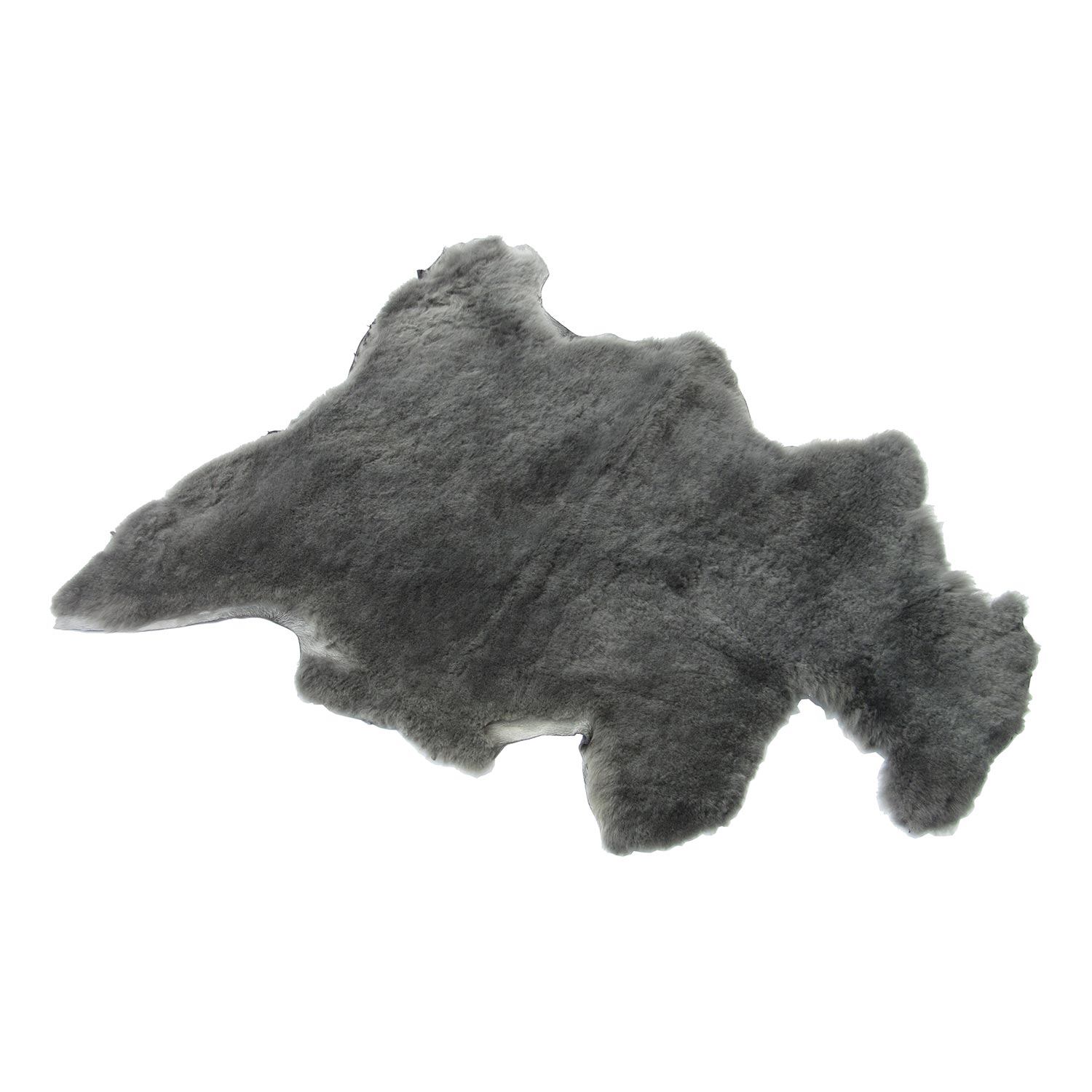 Made by Artisans Grey Merino Wool Sheepskins Sheepskins Made by Artisans dark grey