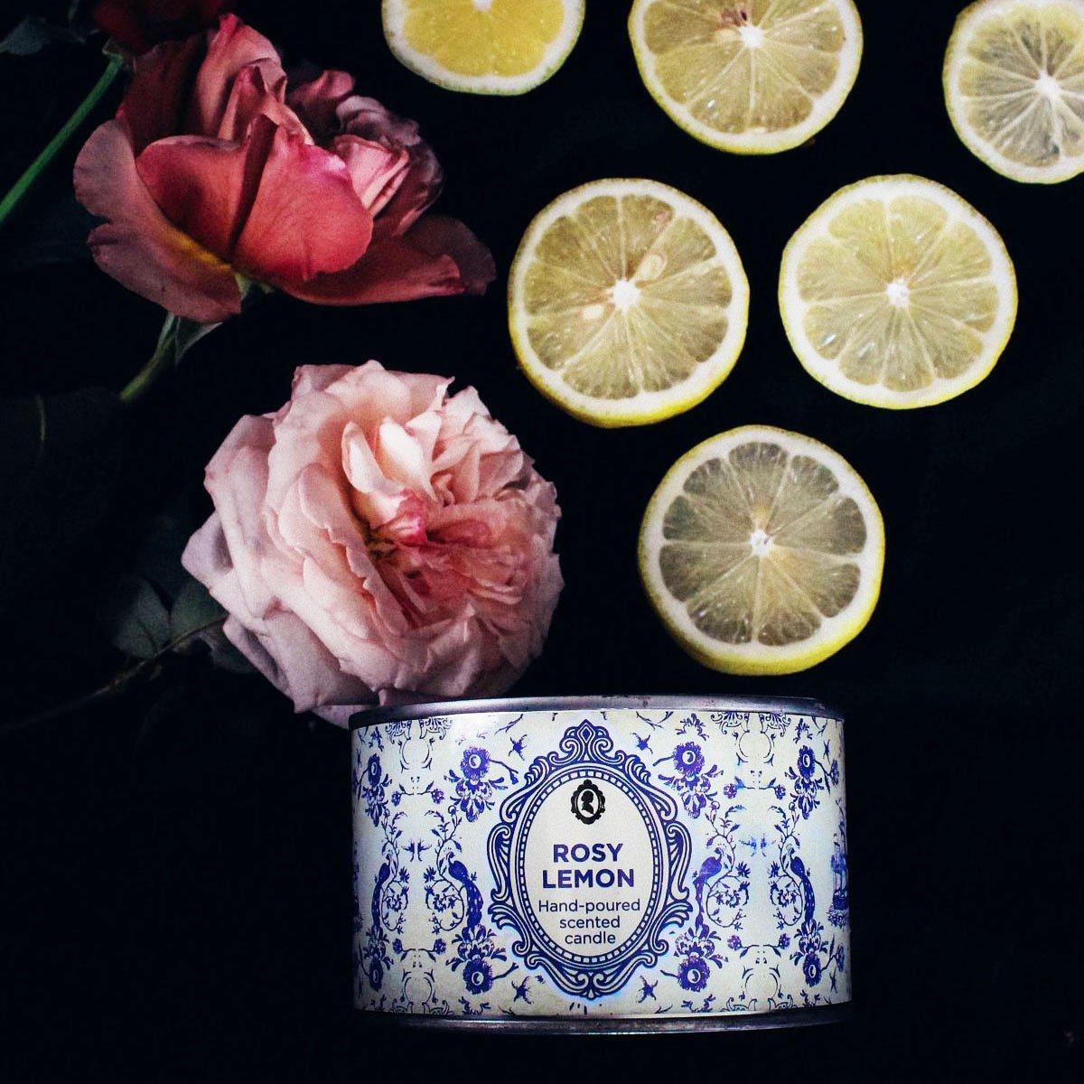 MIES Rosy Lemon Scented Candle 250g Candles MIES