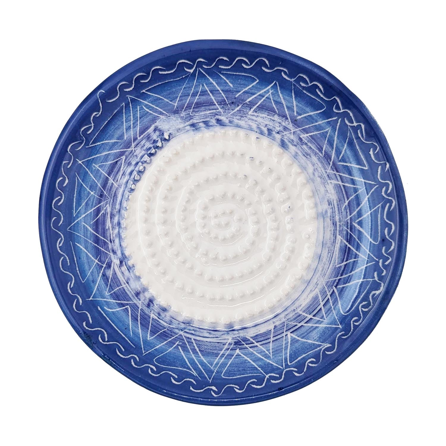 Nelchris Arts African Grater Plate Ceramics Nelchris Arts