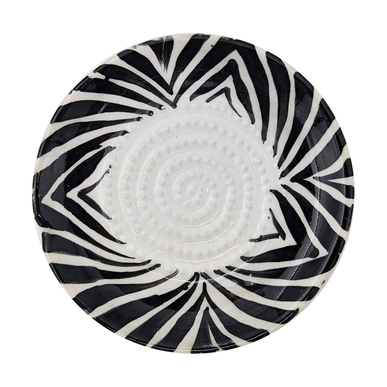 Nelchris Arts African Grater Plate Ceramics Nelchris Arts