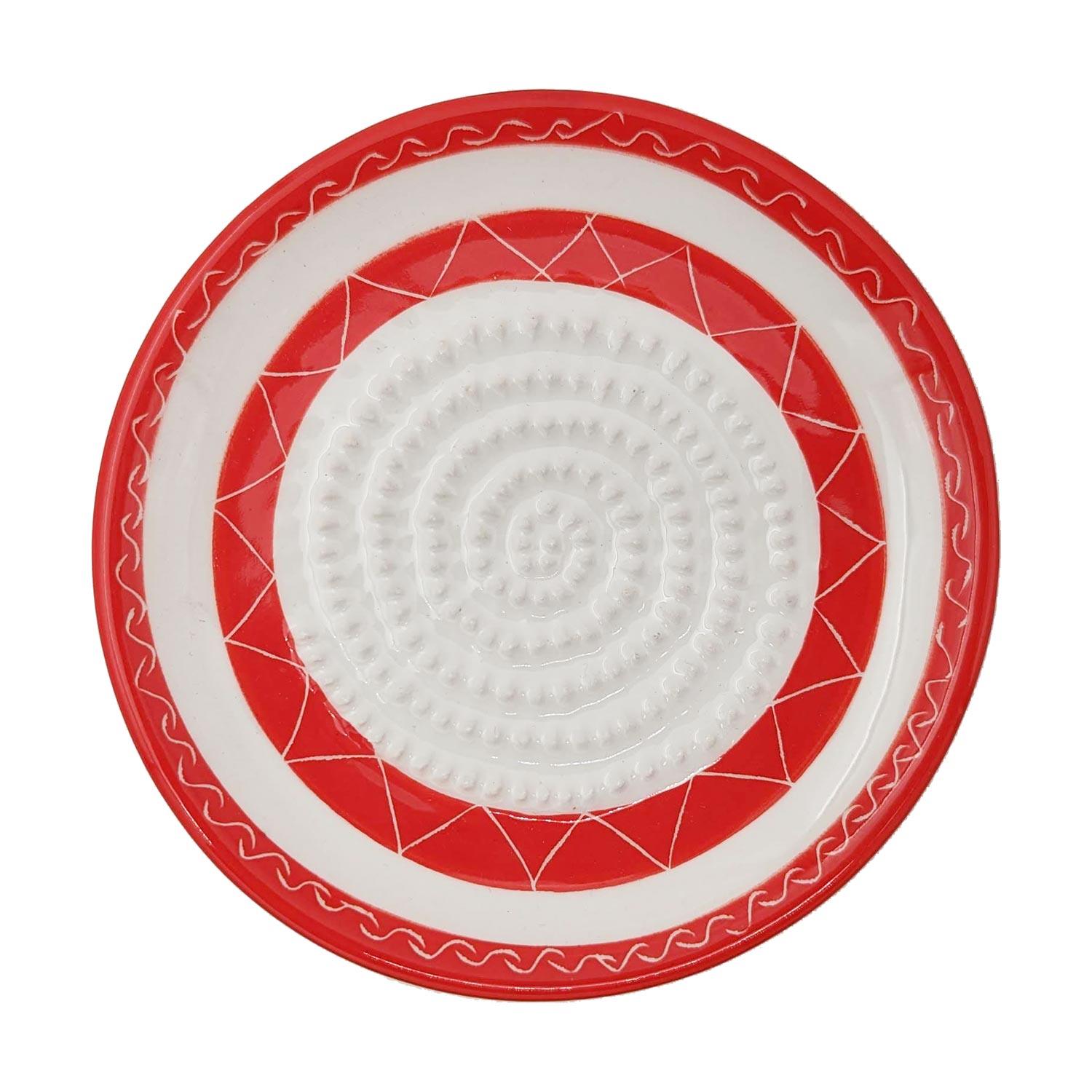 Nelchris Arts African Grater Plate Ceramics Nelchris Arts