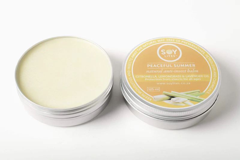 SoyLites 'Peaceful Summer' Insect Repellant Balm Body Moisturisers SoyLites
