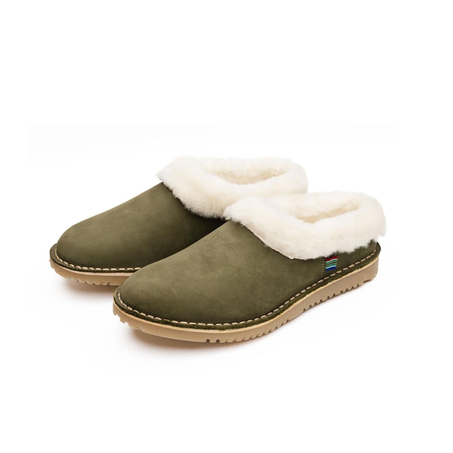 Veldskoen Sheepskin & Leather Slipper Shoe Slippers Veldskoen