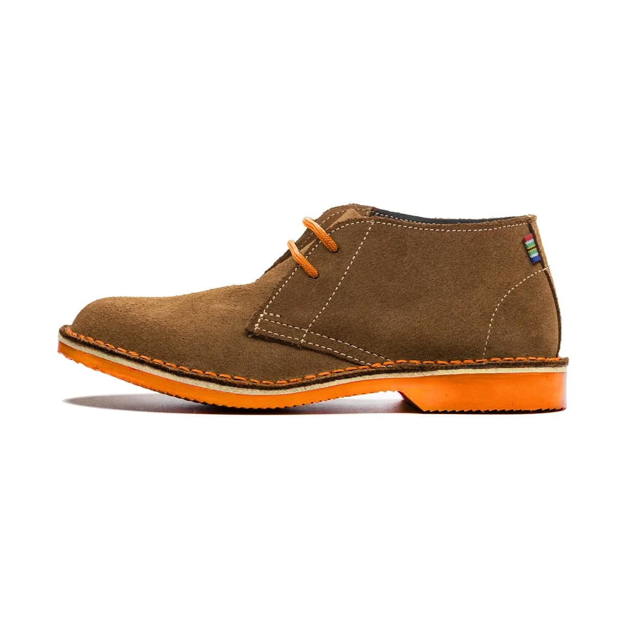 Veldskoen Traditional Heritage Leather Shoe Shoes Veldskoen Bloem Orange 2