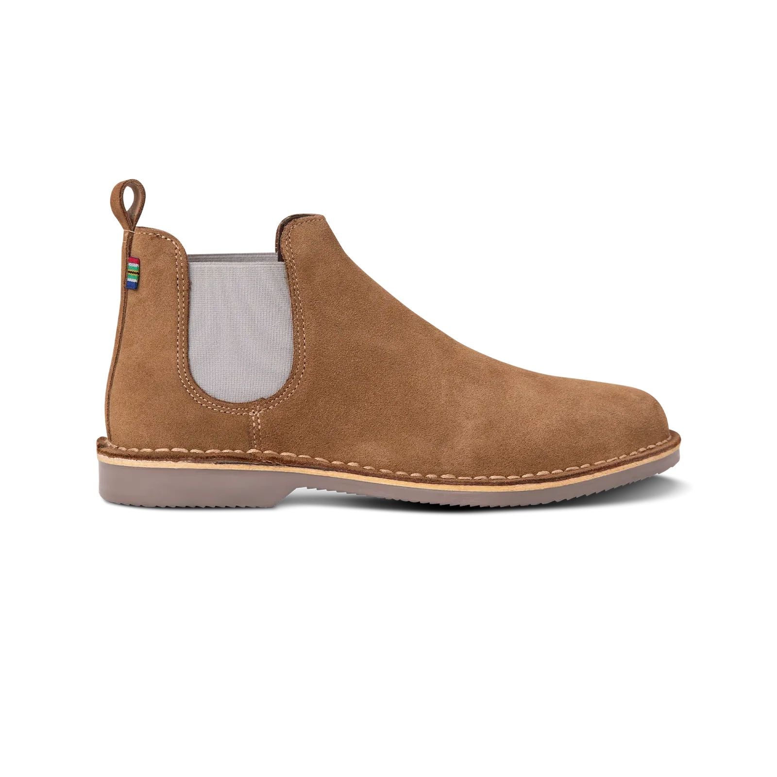 Chelsea Leather Boot Shoes Veldskoen Farmer Grey 3 