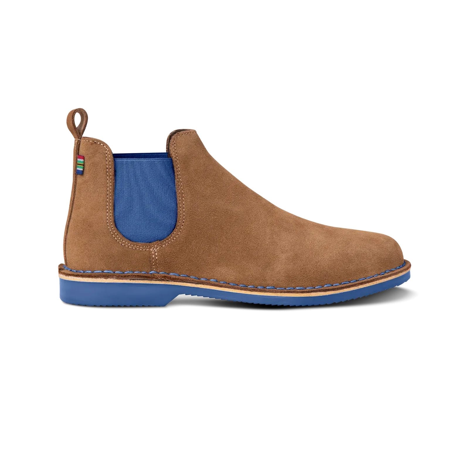 Chelsea Leather Boot Shoes Veldskoen J-Bay Blue 3 