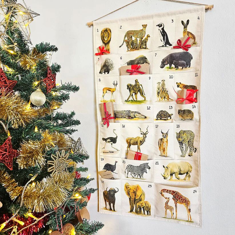 Envirokid African Animals Advent Calendar Toys Envirokid 