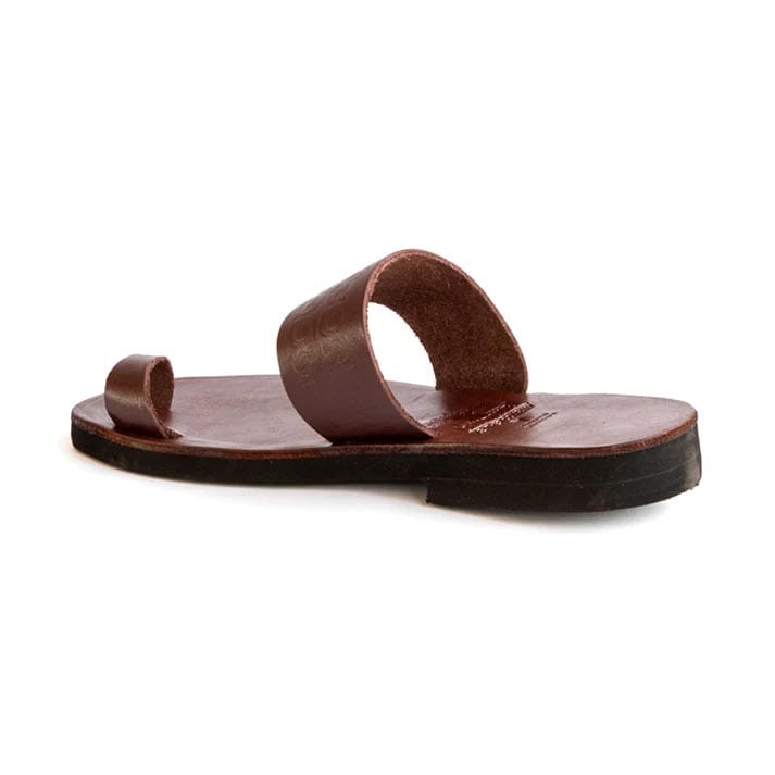 Groundcover Guru Men's Brown Leather Sandal Sandals Groundcover 