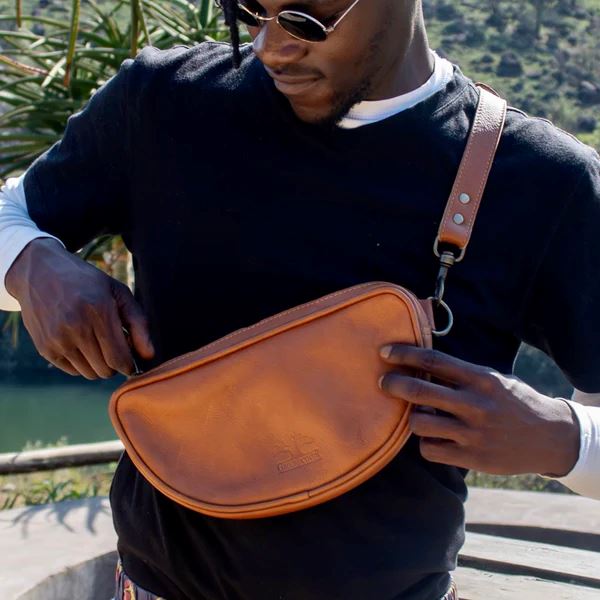 Groundcover Leather Brody Unisex Bag Bags & Handbags Groundcover 