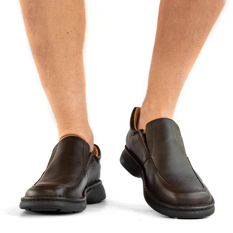 Groundcover Mens Slip-On Shoe - Brown Shoes Groundcover
