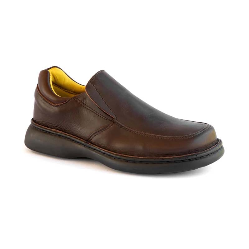 Groundcover Mens Slip-On Shoe - Brown Shoes Groundcover