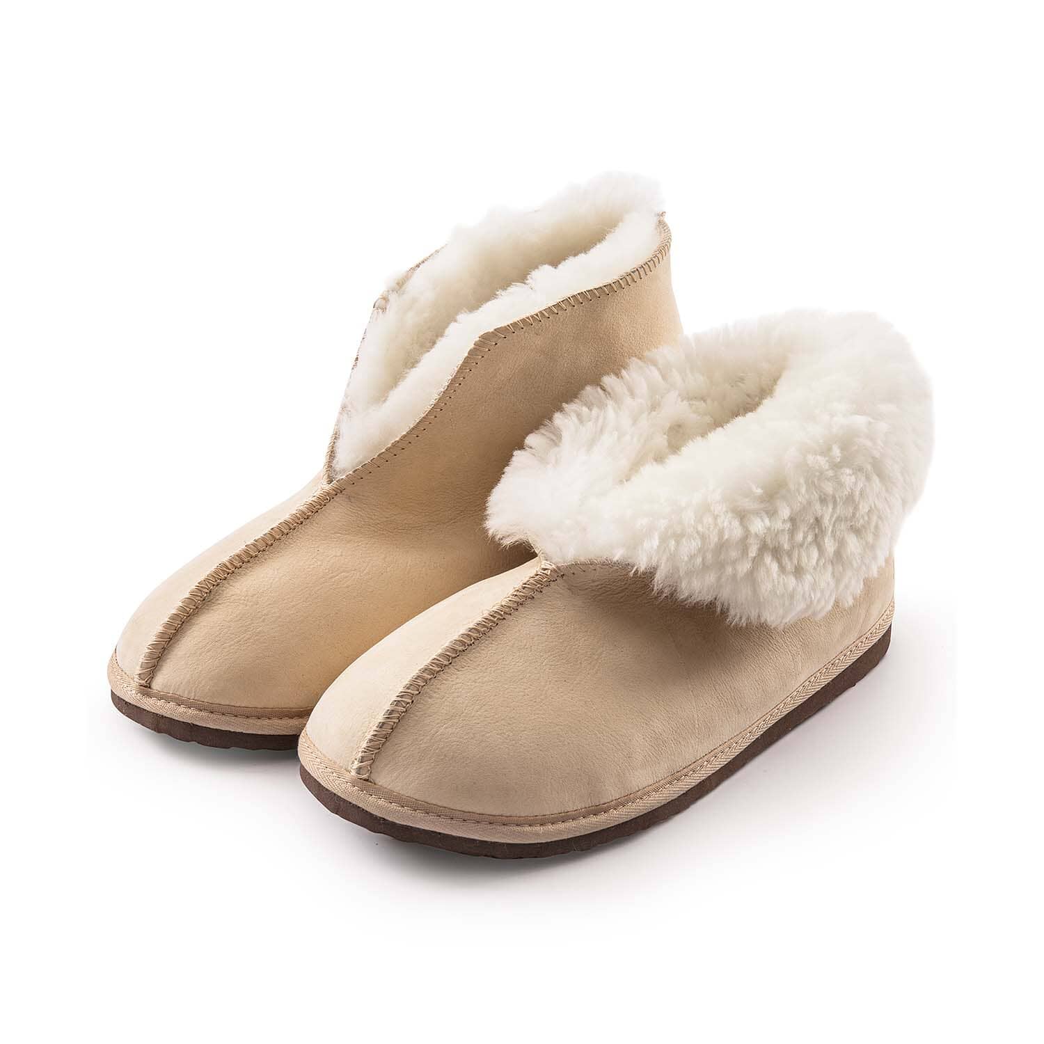 Karu Cuddles Sheepskin Slippers - Sand Slippers Karu Slippers 