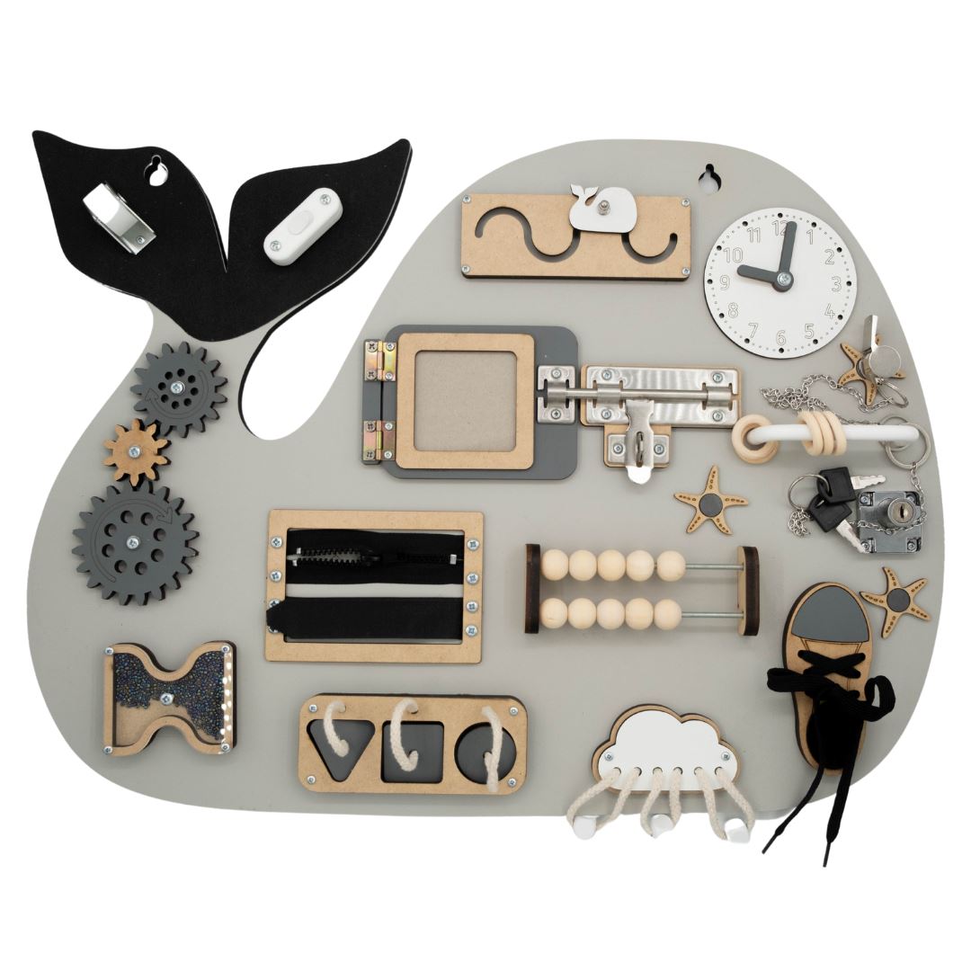 Kiani Large Whale Activity Board Toys Kiani Originals 