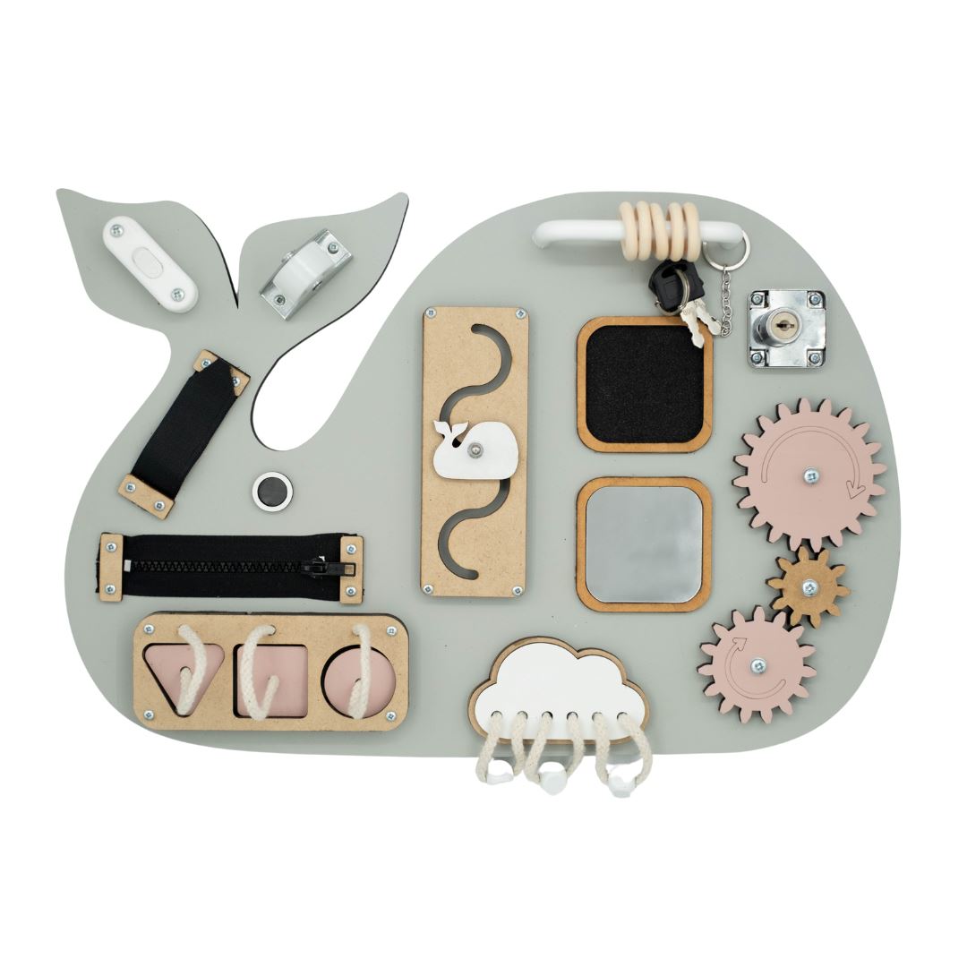 Kiani Small Whale Activity Board Toys Kiani Originals 