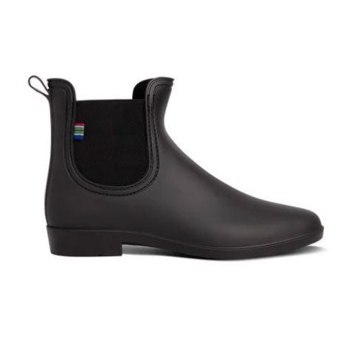 Ladies Gumboot Black Shoes Veldskoen 