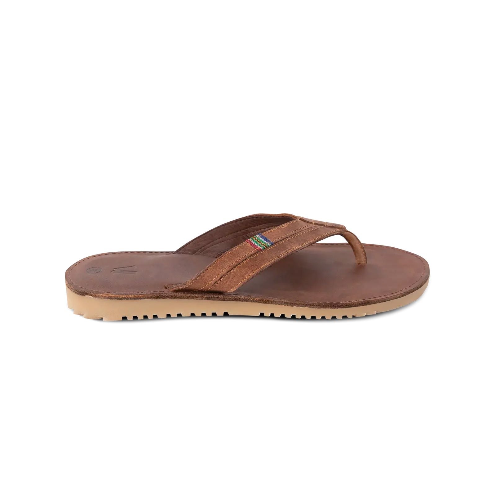 Mens Leather Plakkie (Thick Strap) Sandals Veldskoen 