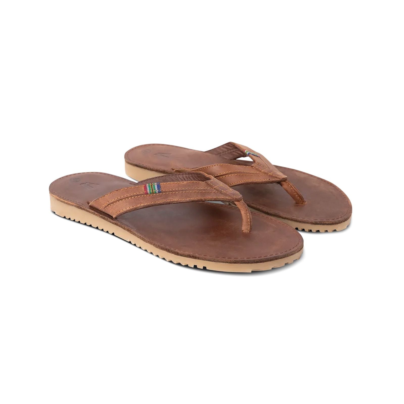 Mens Leather Plakkie (Thick Strap) Sandals Veldskoen 