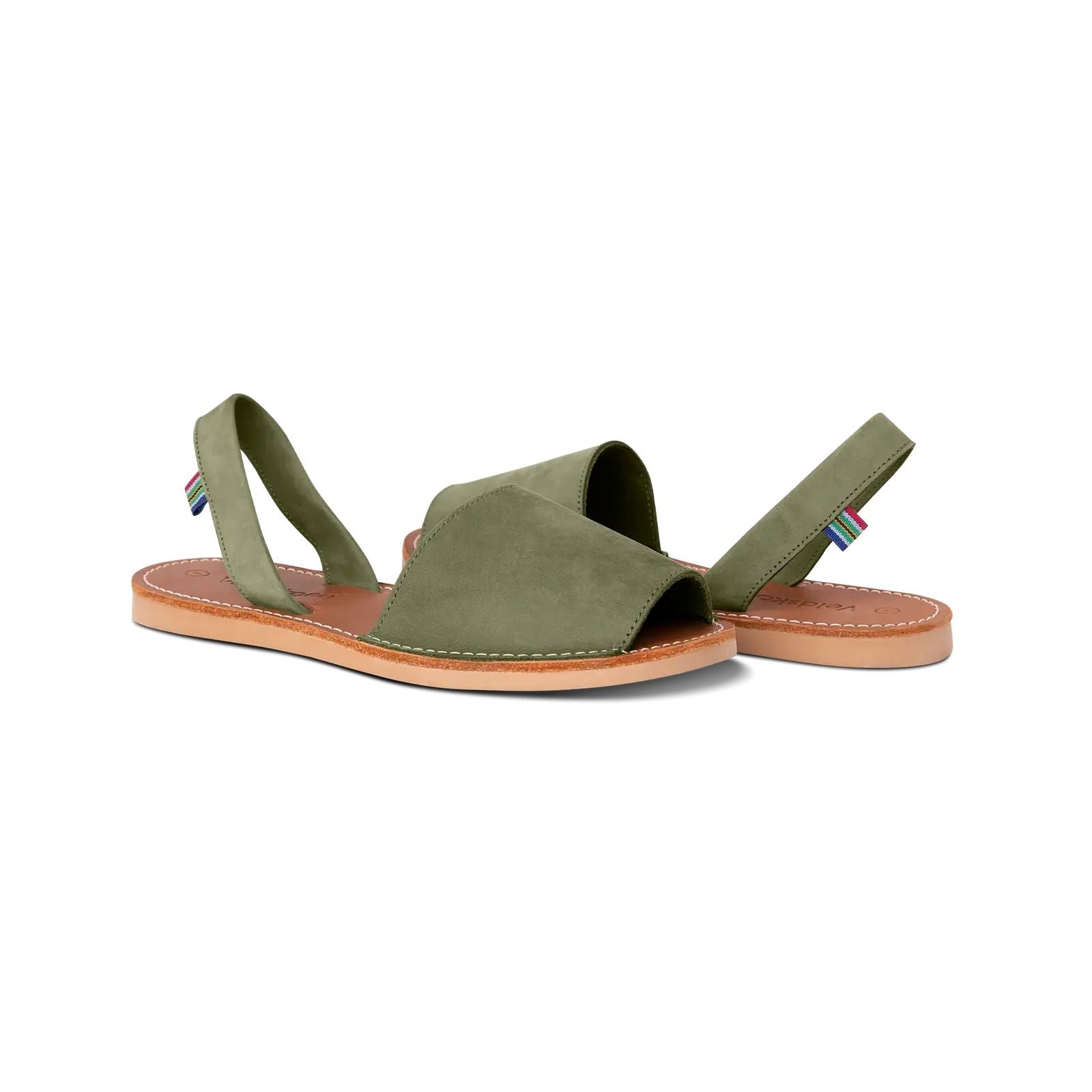 Namaqualand Leather Sandal - Aloe Olive Sandals Veldskoen 