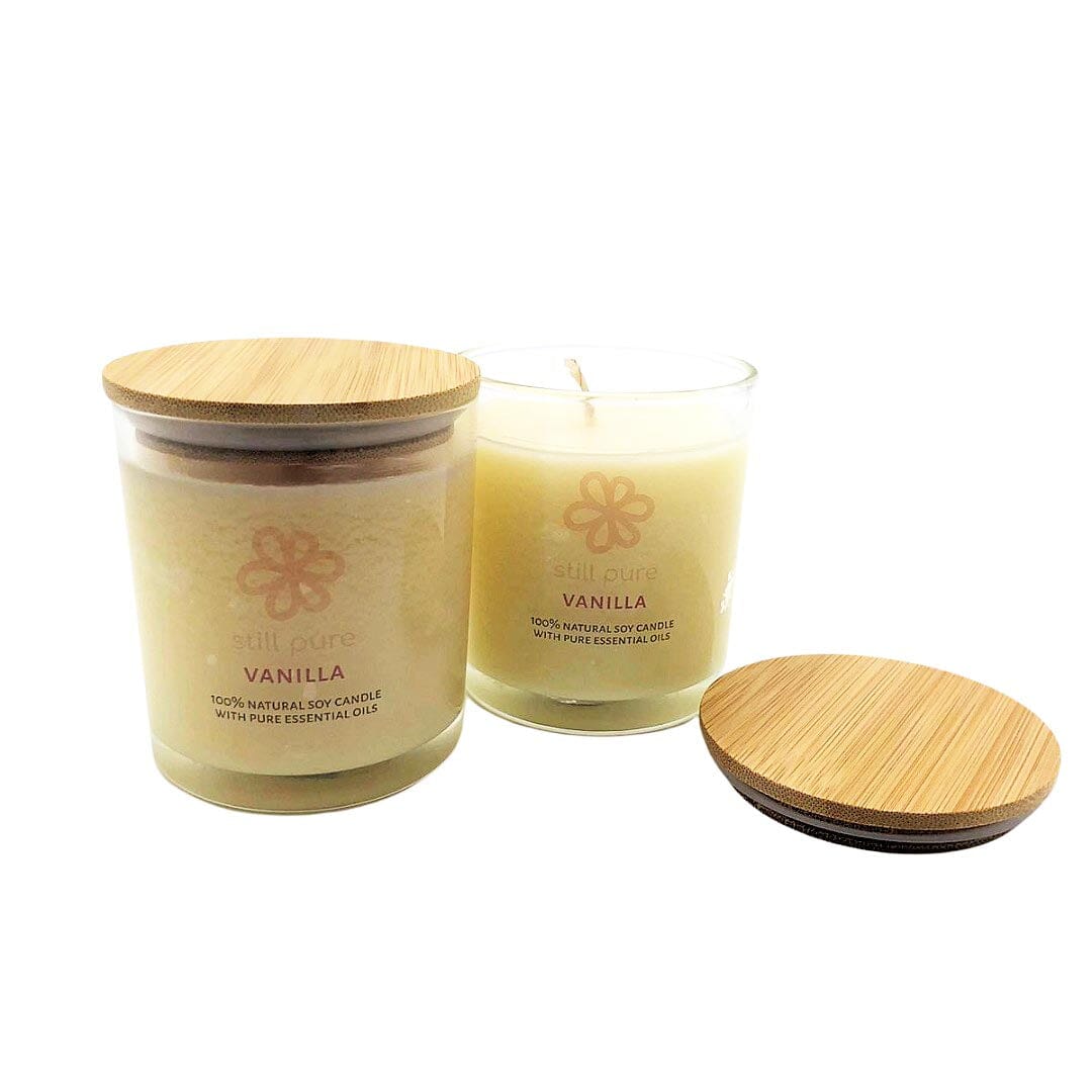 Still Pure Vanilla Soy Wax Candles Candles Still Pure 