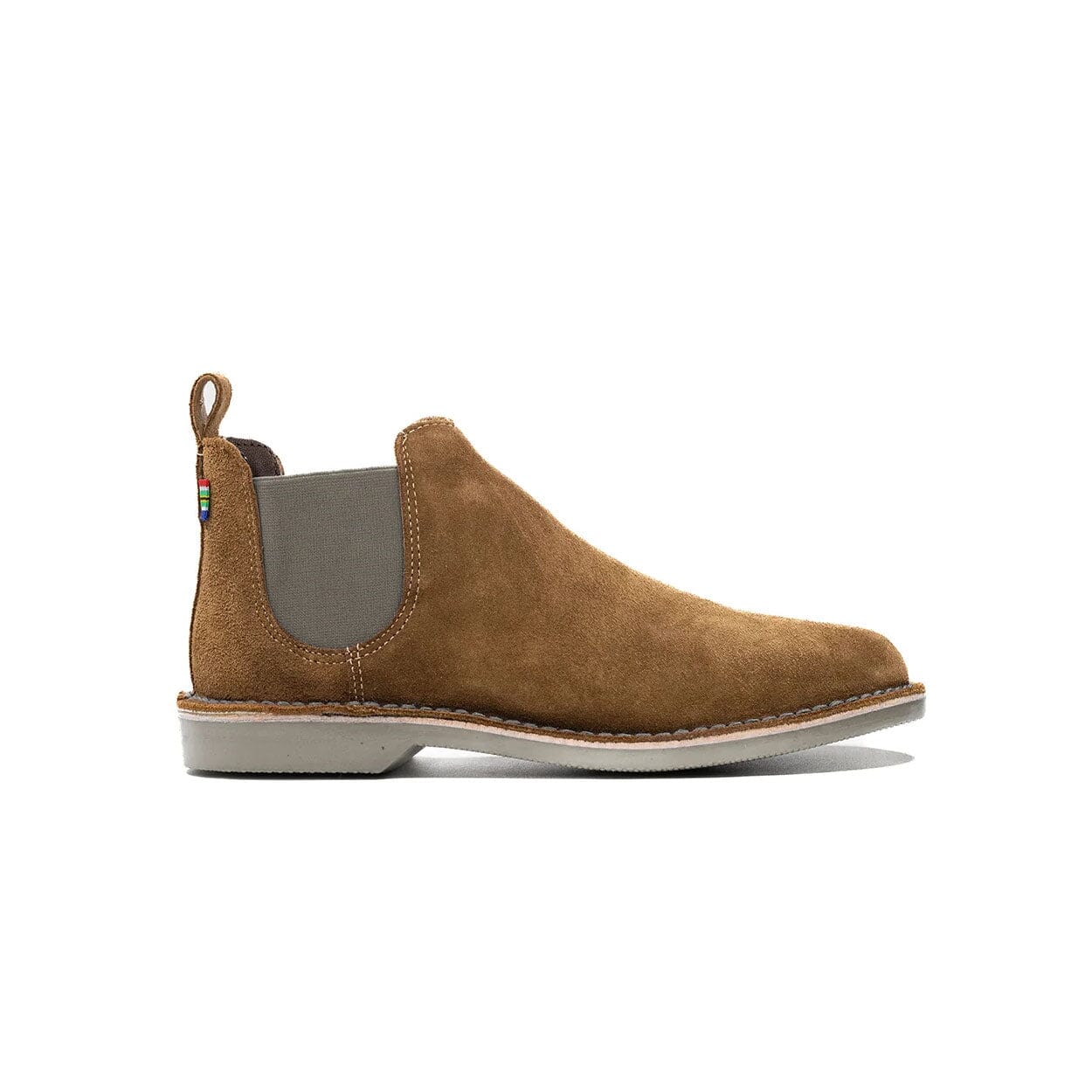 Veldskoen Chelsea Leather Boot Shoes Veldskoen Farmer Grey 3 