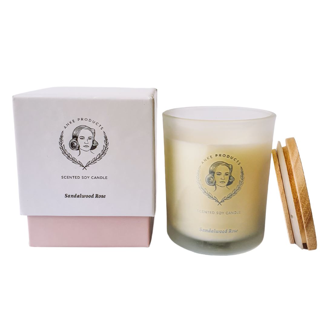Anke Sandalwood Rose Soy Candles Candles Anke 160g 