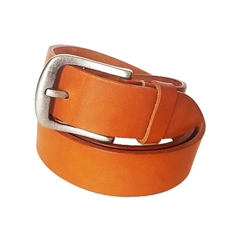 Bummel Tan Leather Belt Belts Bummel 