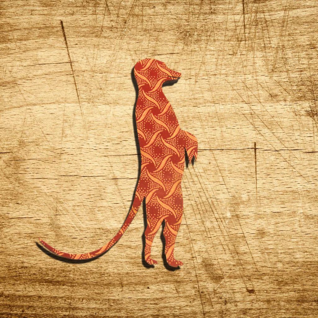 Cape Lasercut African Inspired Wall Decor Wall Décor & Art Cape Lasercut Meerkat 