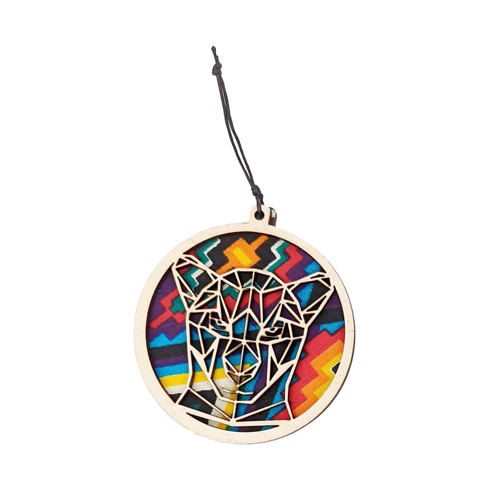 Cape Lasercut Display Tree Festive Baubles Tableware Cape Lasercut leopard 