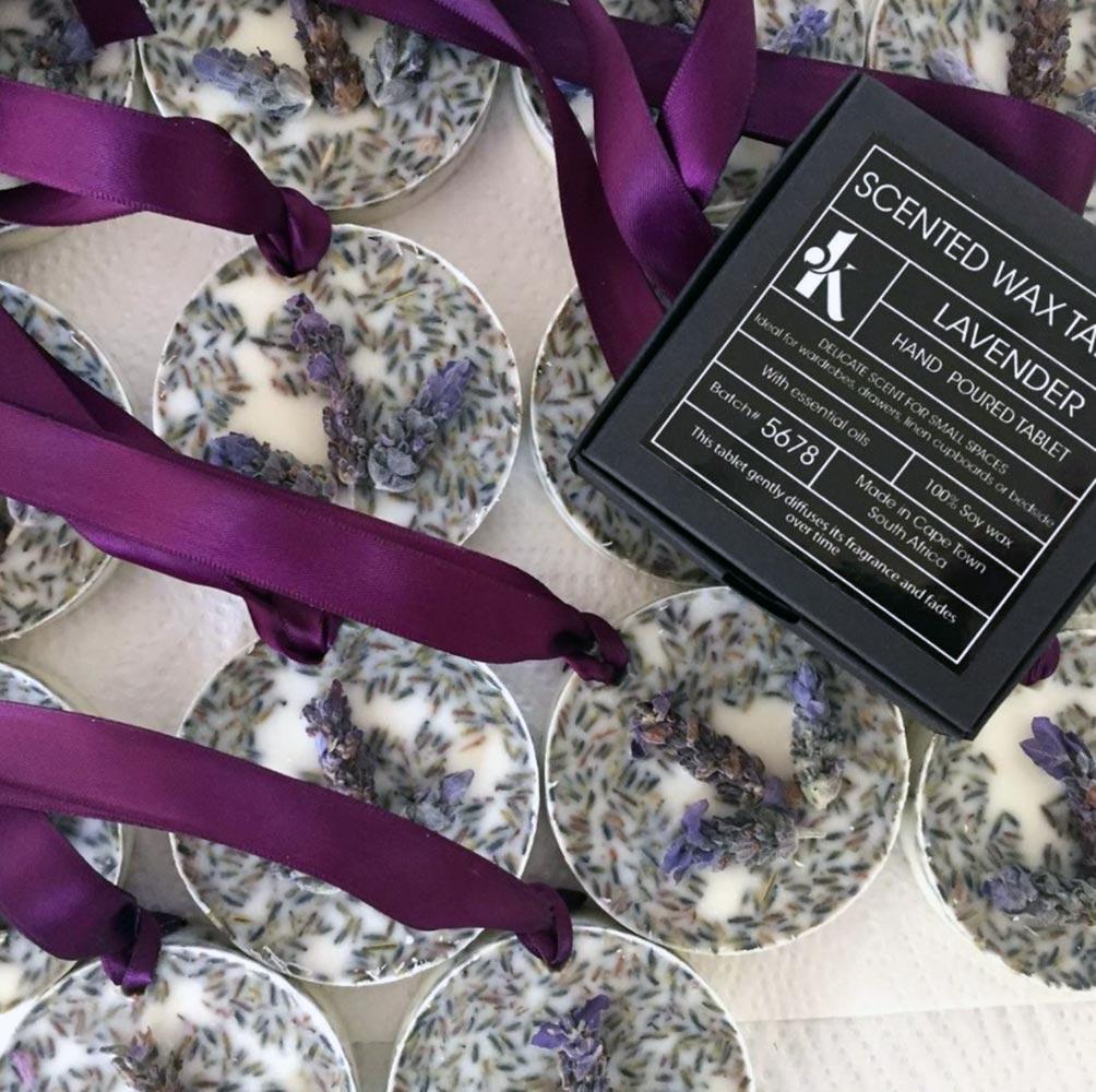 Jacqui K Lavender Soy Wax Tablet Home Fragrances Jacqui K 