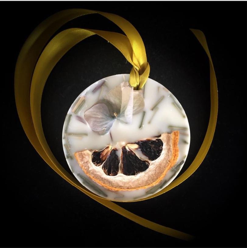 Jacqui K Lemongrass Soy Wax Tablet Home Fragrances Jacqui K 