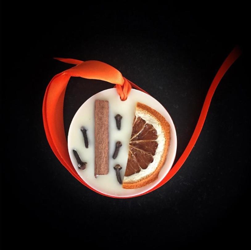 Jacqui K Spicy Orange Soy Wax Tablet Home Fragrances Jacqui K 