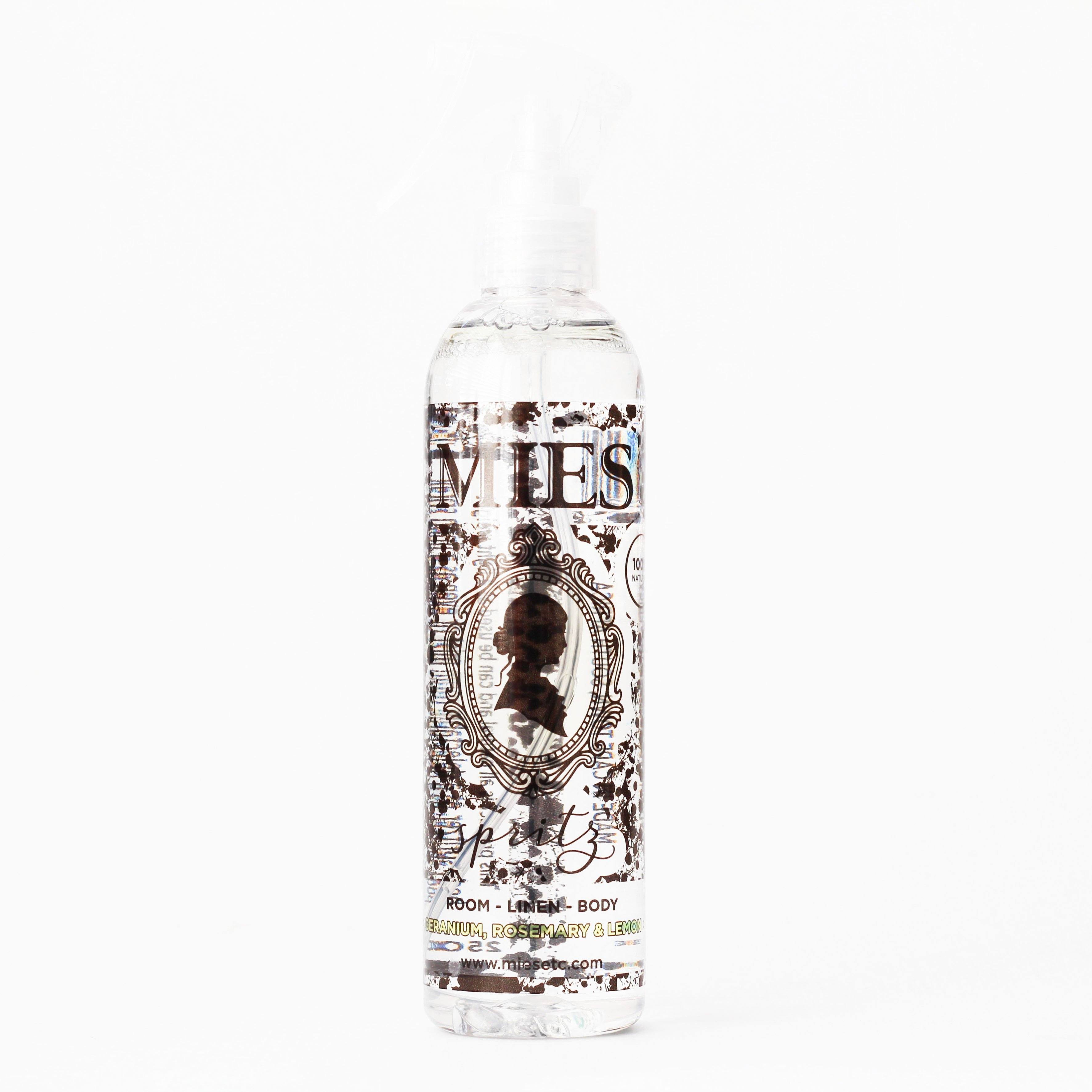 MIES Room, Linen & Body Spray - Geranium, Rosemary & Lemon 250ml Home Fragrances MIES 