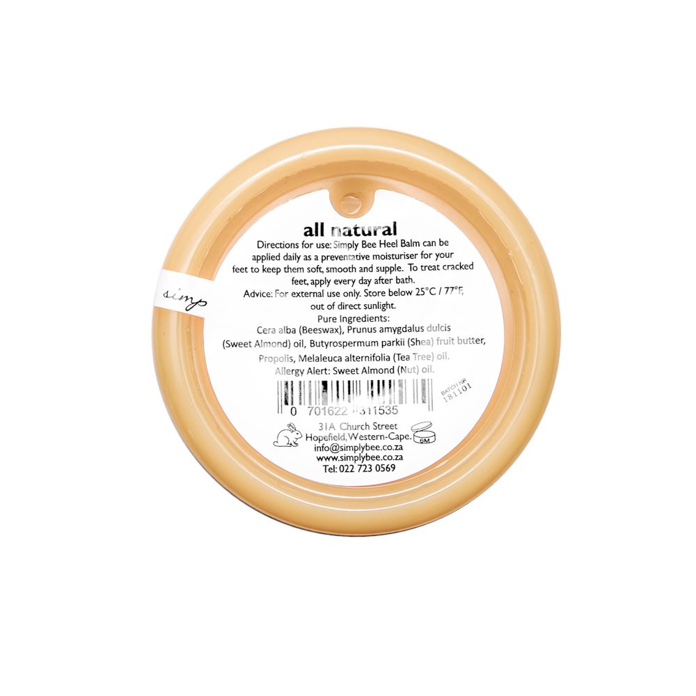 Simply Bee Heel Balm 125ml Hands & Feet Simply Bee 